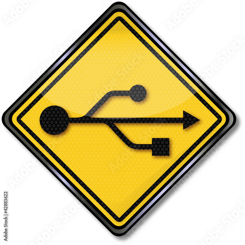 Vettoriale: Schild 376 Schild 376