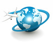 Around Atlantic Globe