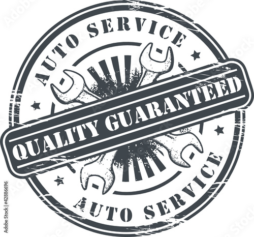 Vektor: Car service grunge stamp, vector illustration Car service grunge stamp, vector illustration