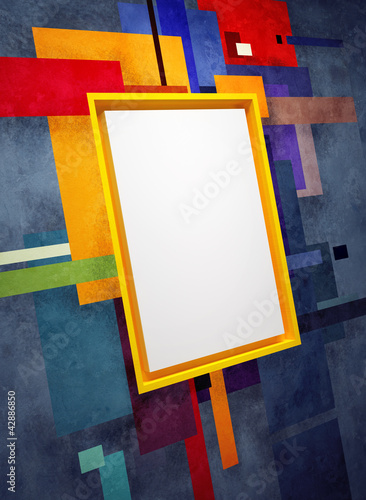 Illustration: abstract art composition abstract art composition