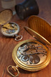 Photo: pocket watch mechanism pocket watch mechanism