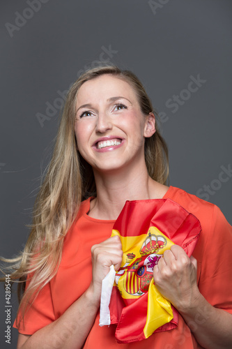 Foto: Spanischer Fan Spanischer Fan