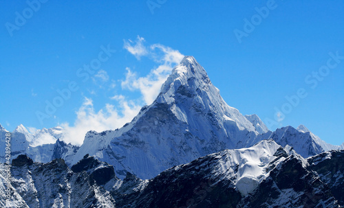 Photo: Nepal, Everest Region, Mt. Ama Dablam Nepal, Everest Region, Mt. Ama Dablam