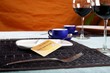 Photo: restaurant bill and credit-card restaurant bill and credit-card