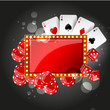 Vector Illustration of Casino Elements