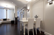 Photo: Interior of designer living room with kitchen Interior of designer living room with kitchen