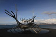 Wikingerschiff Solfar - Kunstwerk auf Island