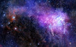 Illustration: nebula gas cloud in deep outer space nebula gas cloud in deep outer space