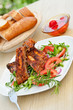 gegrillte Rippchen