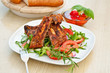 gegrillte Rippchen