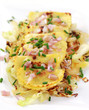 Pierogi with sauerkraut