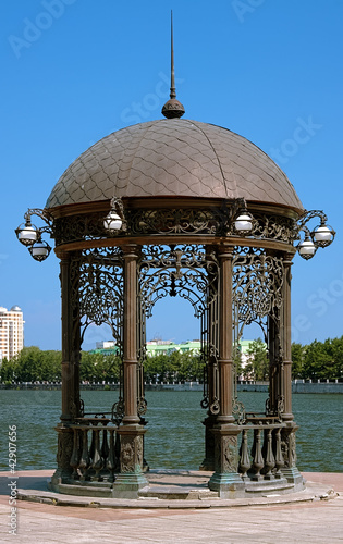 Photo: Rotunda in the center of Yekaterinburg, Russia Rotunda in the center of Yekaterinburg, Russia