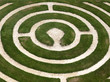 Jardín con forma de laberinto. Chartres. Bretaña