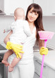 Photo: woman with baby woman with baby