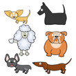Cartoon dogs