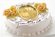 Muster-Torte „Goldene Hochzeit“