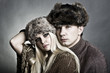 Foto: Winter fashion man and woman Winter fashion man and woman