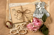 Photo: old letters, postcards and vintage things old letters, postcards and vintage things