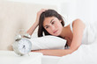 Brunette needs to wake-up 
