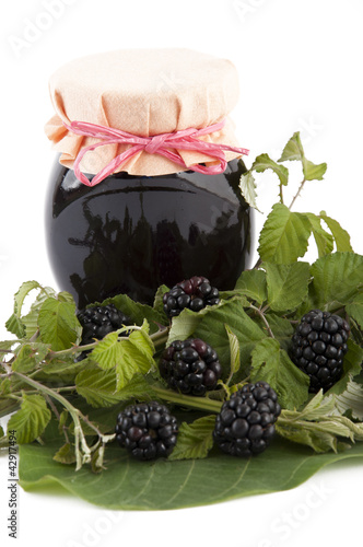 Photo: blackberry jam blackberry jam