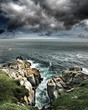 stormy ocean