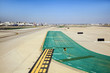 runway with marks at the airport