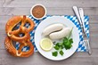 Weißwürste mit Brezel