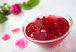 Jam of the petals of dog rose