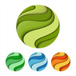 Vektor: Abstract background with circles Abstract background with circles