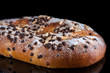 brioche with chocolate and orange