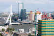Aerial view of Rotterdam, the Netherlands