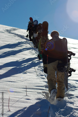 Photo: climbing a mountain climbing a mountain