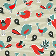Fresh social media birds communication pattern