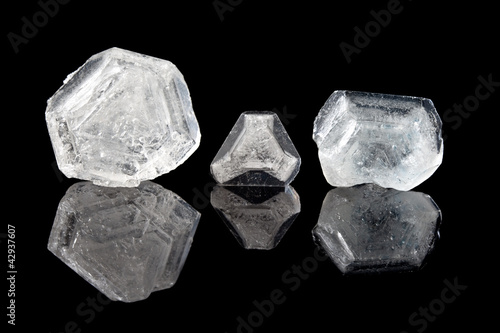 Photo: Alum crystals Alum crystals