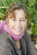 Photo: happy smiling woman in her forties happy smiling woman in her forties