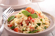 tagine with couscous and vegetables