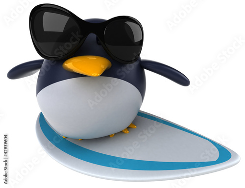 Illustration: Fun penguin Fun penguin