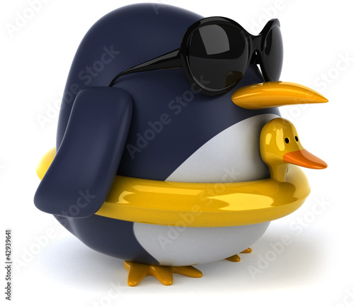 Illustration: Fun penguin Fun penguin