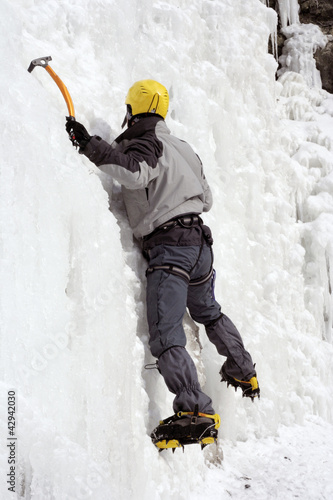 Photo: Ice climbing the North Caucasus. Ice climbing the North Caucasus.