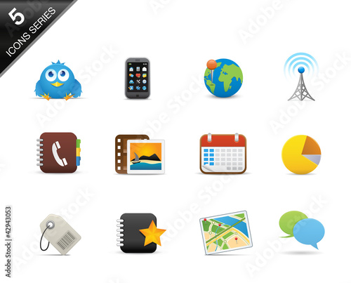 Vector: user Icons Set for Web Applications & Internet - Vector user Icons Set for Web Applications & Internet - Vector