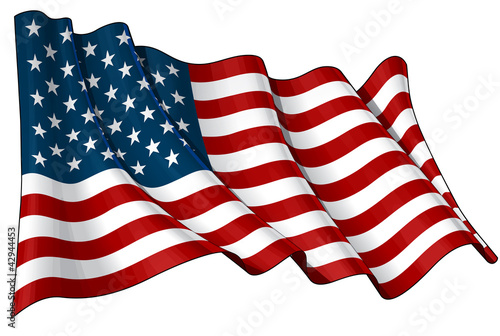Illustration: Flag of USA Flag of USA