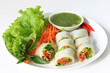 Wrapped Noodle with Vegetables and Meat
