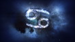 Video: Cancer as a astrological sign, depicted as a beautiful nebula. Cancer as a astrological sign, depicted as a beautiful nebula.