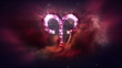 Video: Aries as a astrological sign, depicted as a beautiful nebula. Aries as a astrological sign, depicted as a beautiful nebula.