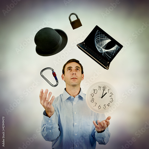 Photo: juggling work juggling work