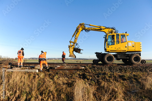 Photo: Gleisbauarbeiten Gleisbauarbeiten