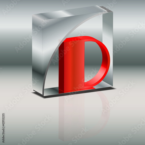 Vector: Kurvenquadrat D Kurvenquadrat D