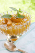 Dessert aus Aprikosen