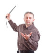 Man whit truncheon