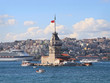 Istanbul Maidens Tower in Summer